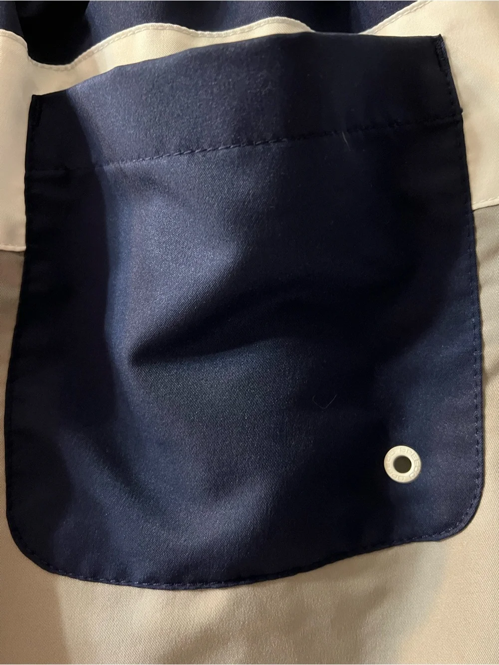 Speedo Men’s XXL Navy, White & Gray Colorblock Swim Shorts